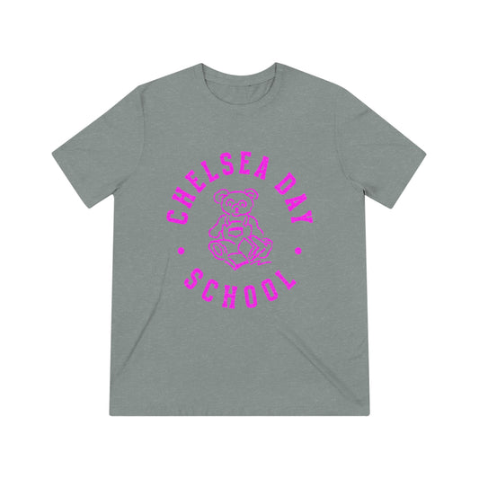 Adult Short Sleeve Tee (Pink Logo)