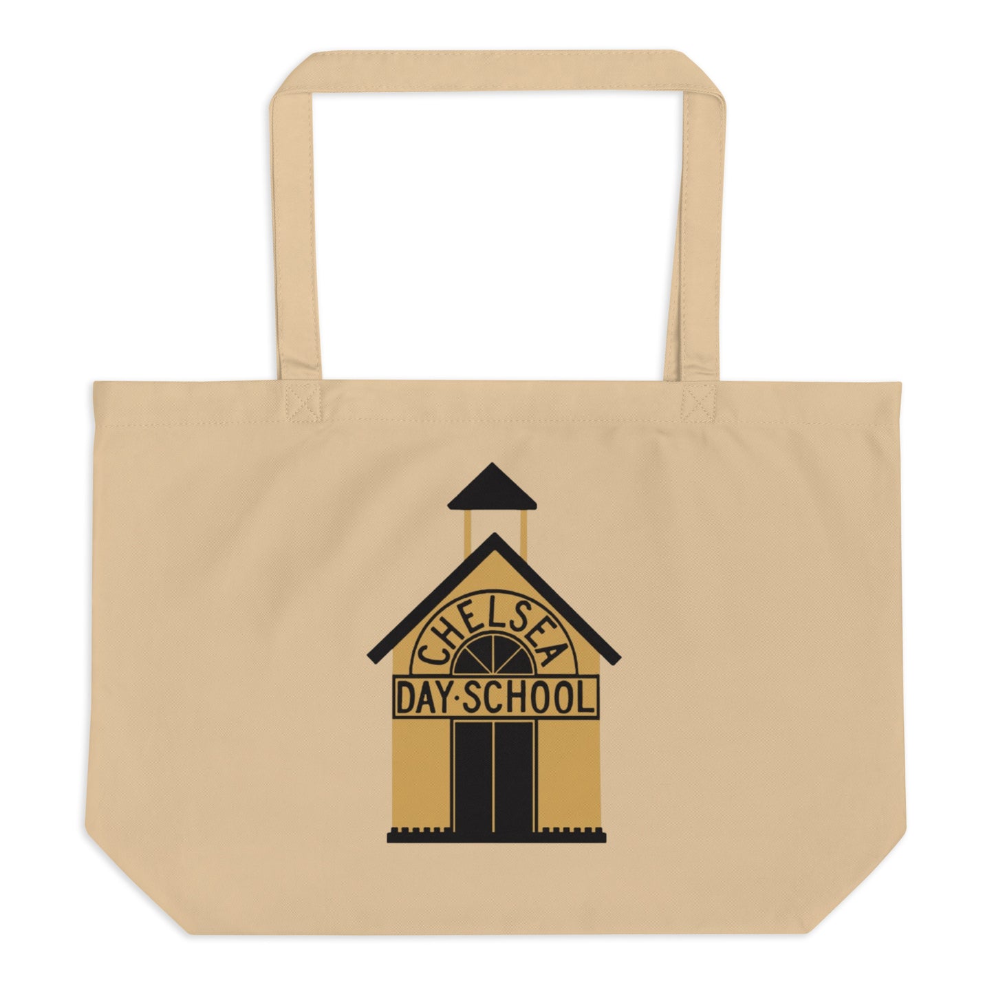 Oversized Tote (School House Logo)