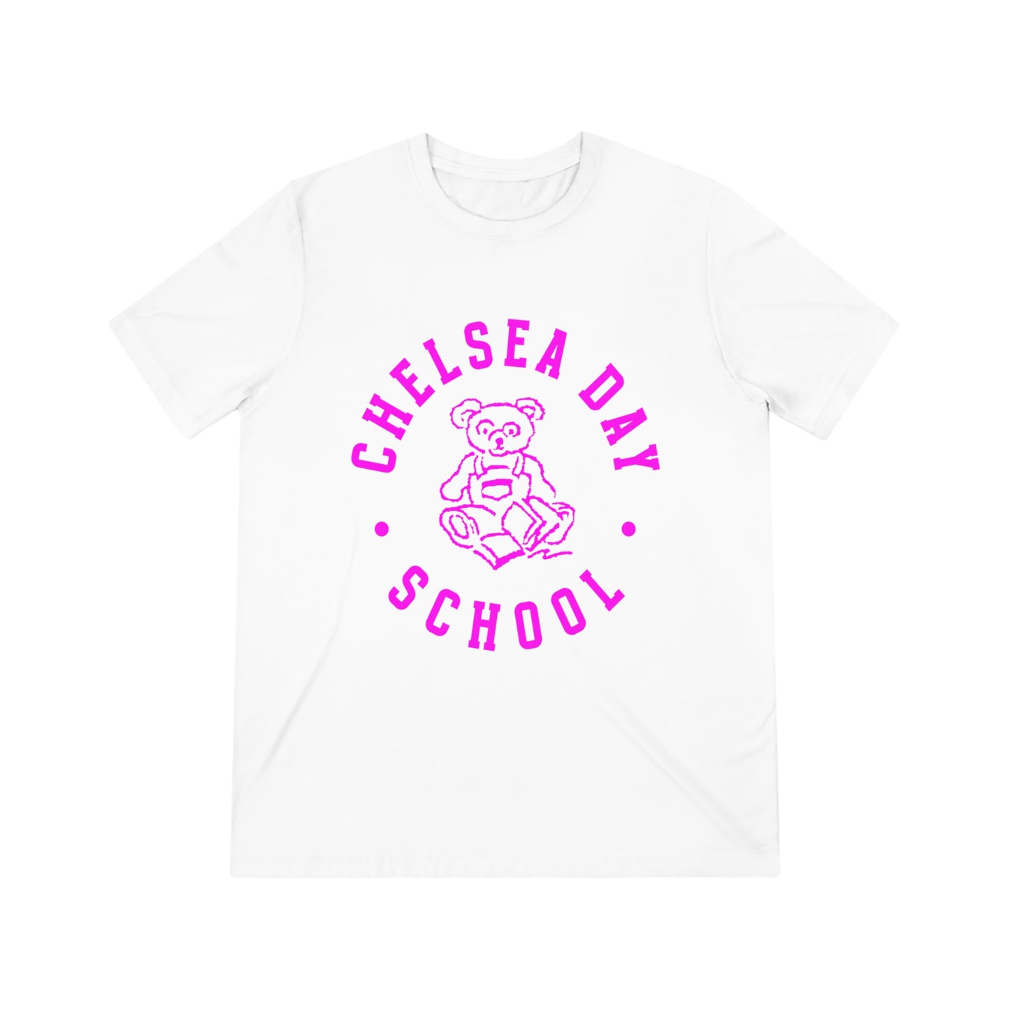 Adult Short Sleeve Tee (Pink Logo)