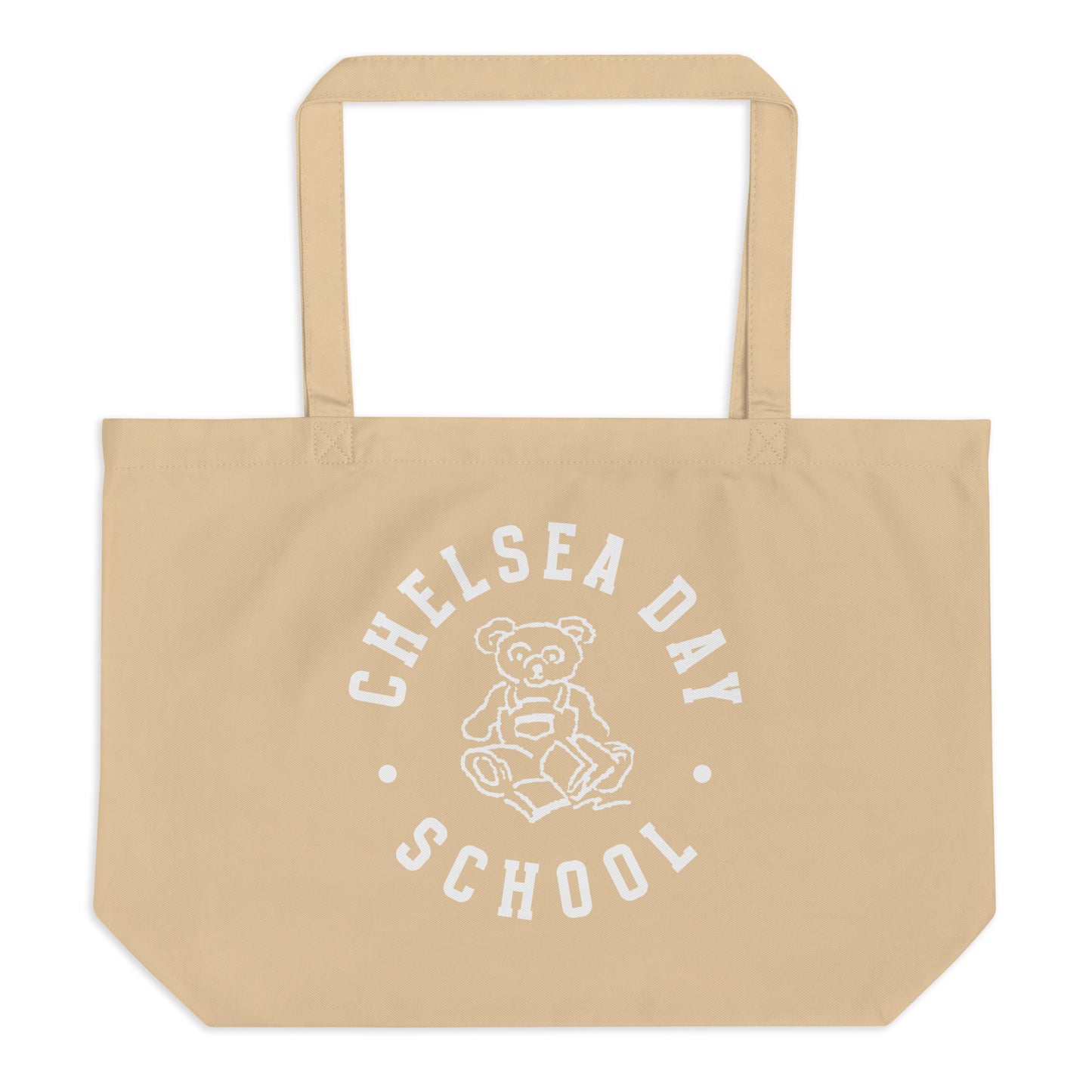 Oversized Tote (White Logo)